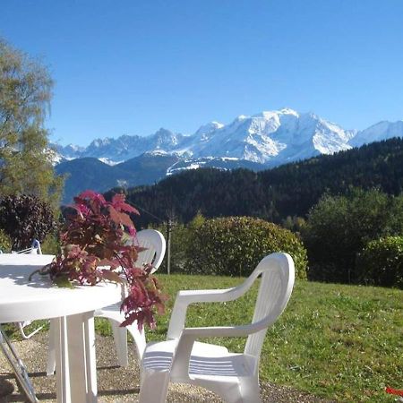 Studio Accueillant A Cordon Vue Mont Blanc 22 M² Parking Inclus エクステリア 写真