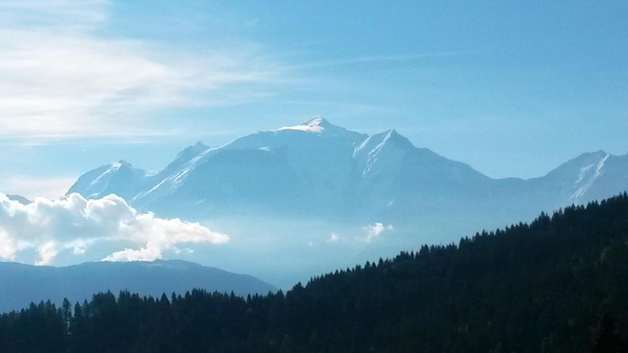 Studio Accueillant A Cordon Vue Mont Blanc 22 M² Parking Inclus エクステリア 写真