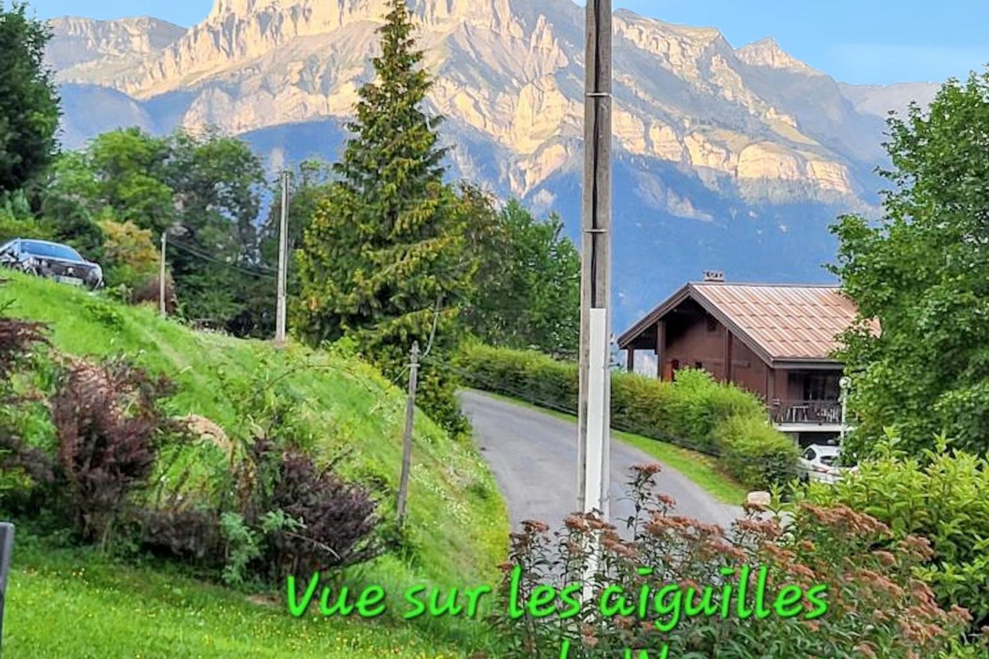 Studio Accueillant A Cordon Vue Mont Blanc 22 M² Parking Inclus エクステリア 写真